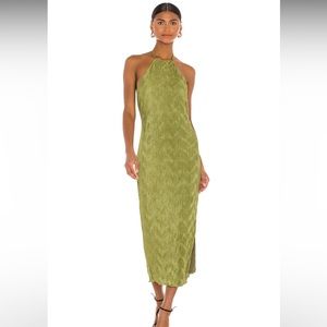 NEW x REVOLVE Frederick Dress in Olive Green